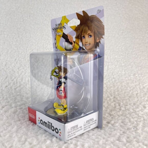 Sora Amiibo Super Smash Bros Series Kingdom Hearts Nintendo Switch NEW - Picture 2 of 8